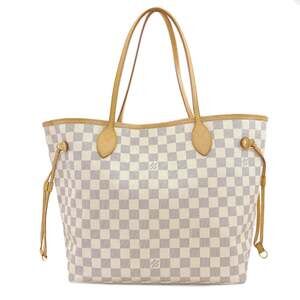 Louis Vuitton N41361 Neverfull MM Tote Bag, Damier Canvas, Women's LOUIS VUITTON